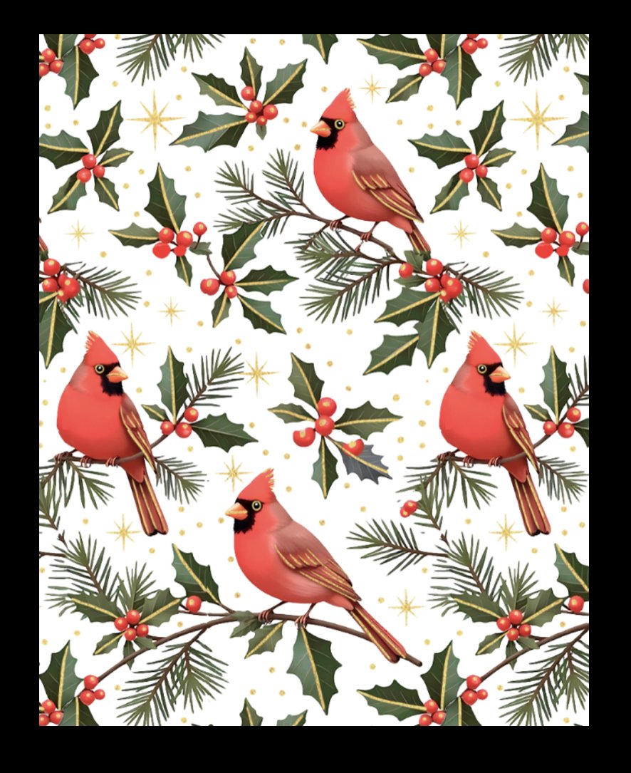 Classic Christmas gift wrap