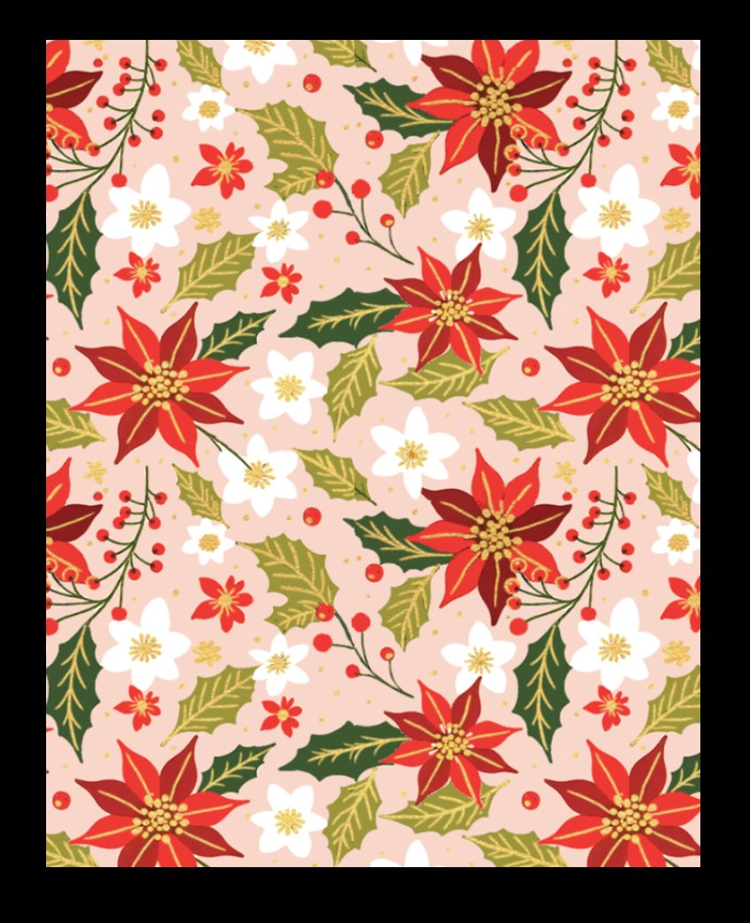 Holly Berry gift wrap