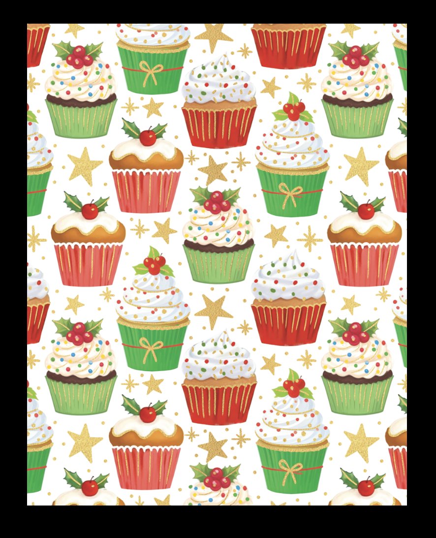 Star Foil gift wrap