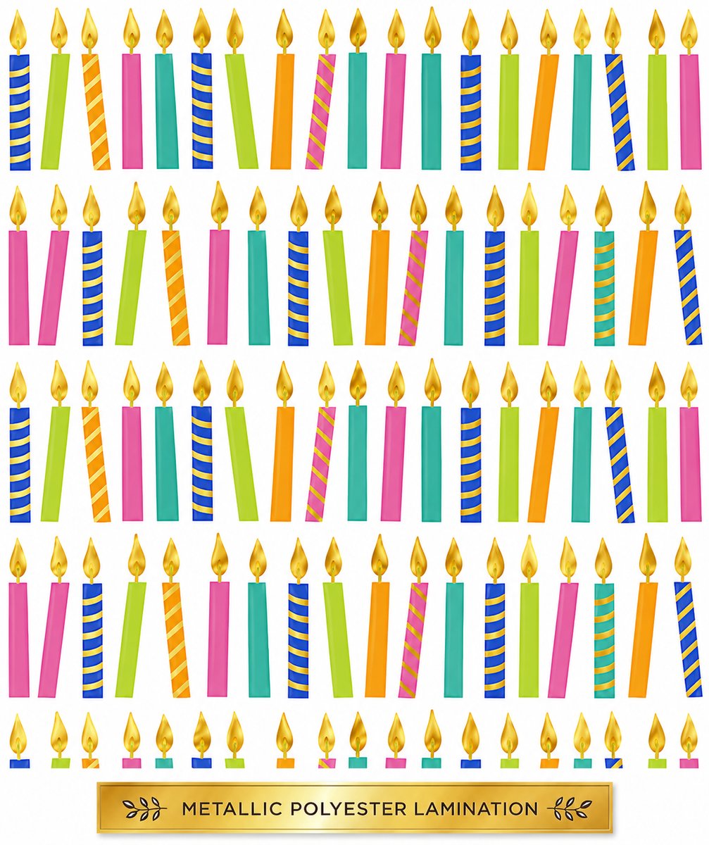 Birthday Candles paper bag