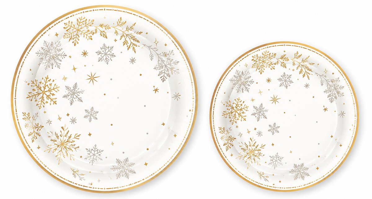 Holiday Set paper plate
