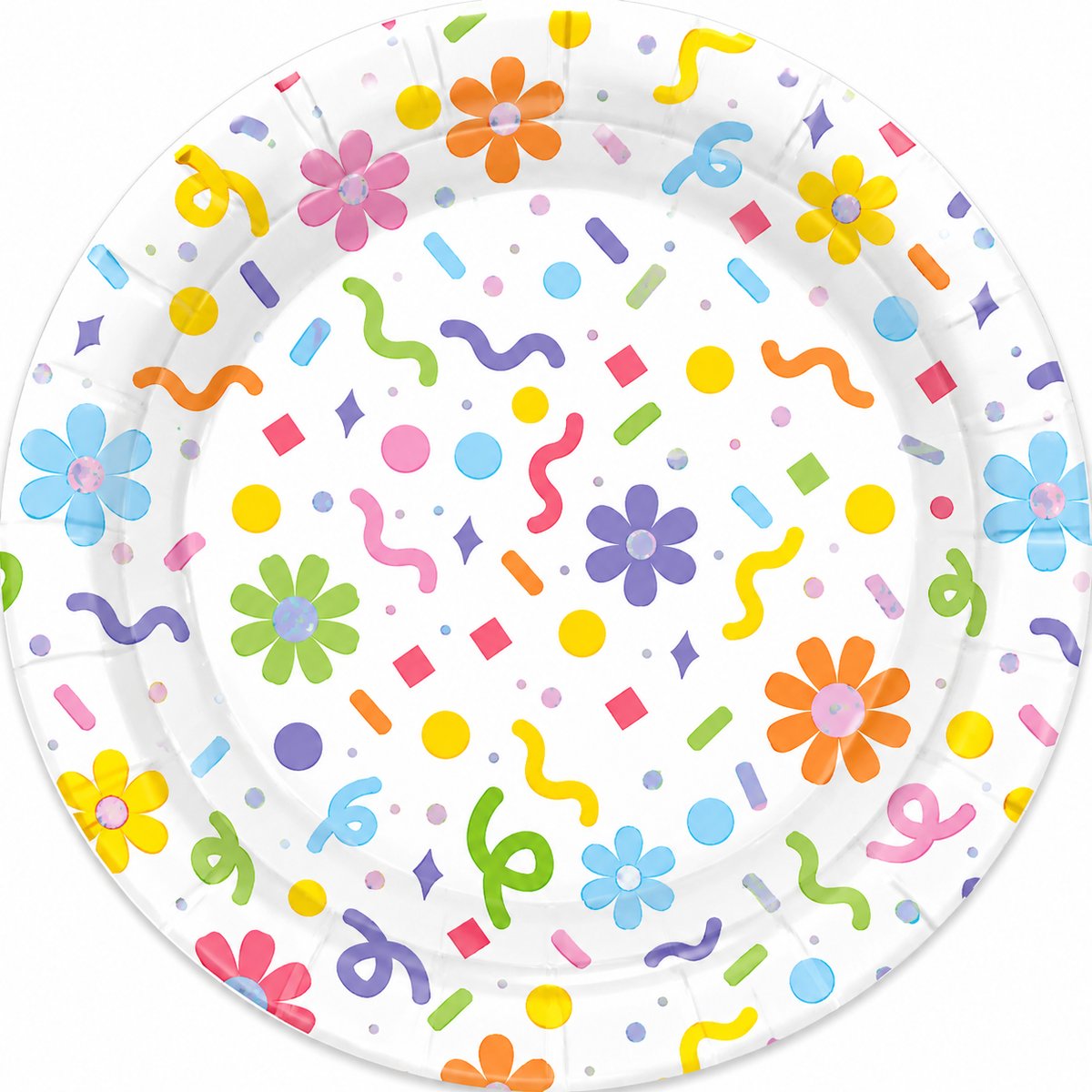 Elegant Floral paper plate
